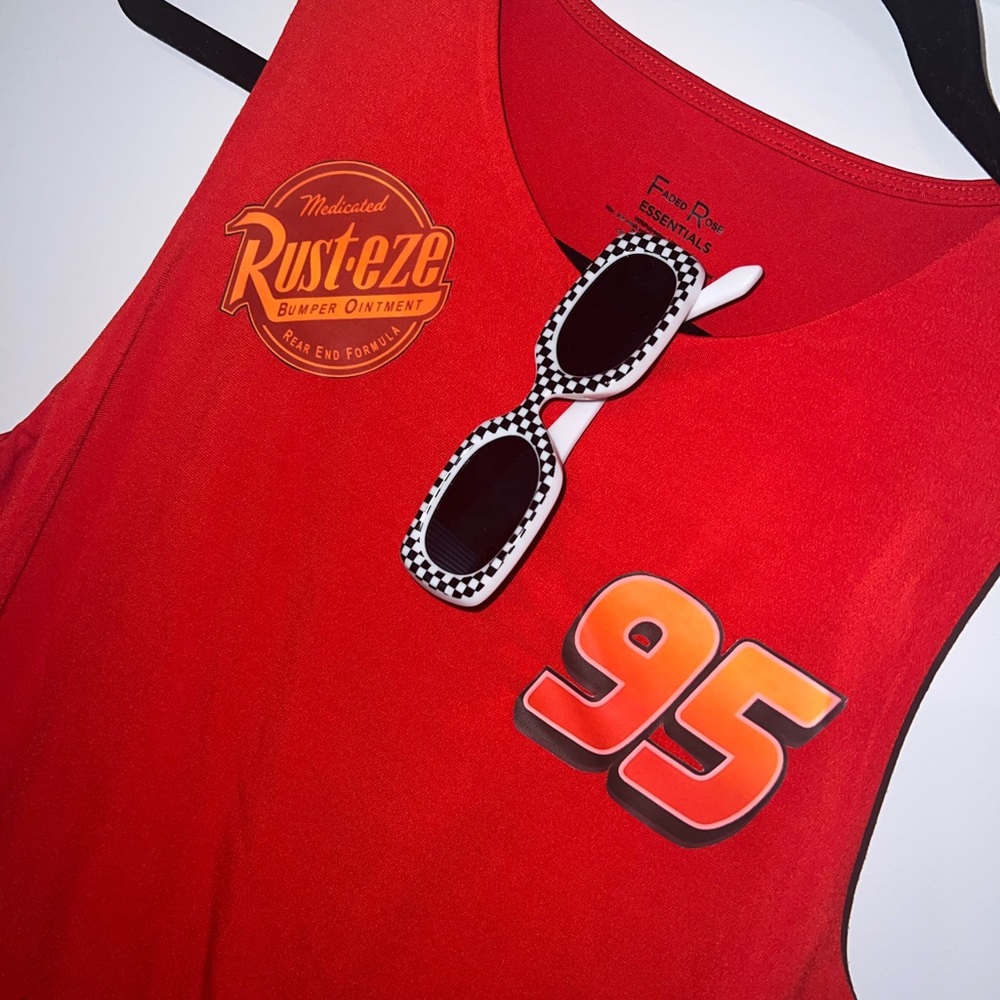 Lightning McQueen Bodysuit Halloween Costume